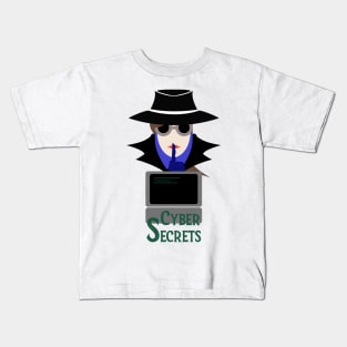 Lady Black (Cyber Secrets Cauc): A Cybersecurity Design Kids T-Shirt